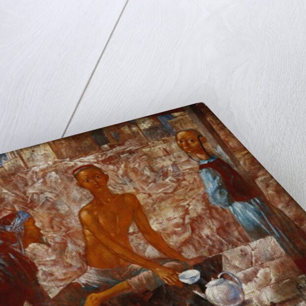 Samarkand Scene, 1921 by Kuzma Sergeevich Petrov-Vodkin