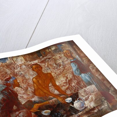 Samarkand Scene, 1921 by Kuzma Sergeevich Petrov-Vodkin