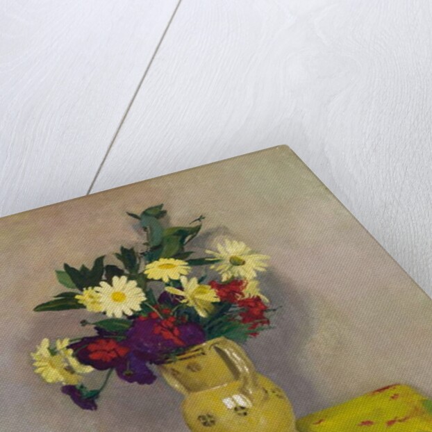 Yellow daisies and various flowers, 1911 by Felix Edouard Vallotton