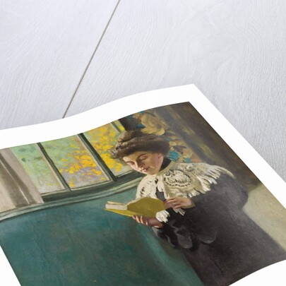 Woman Reading by a Window, c.1904 by Felix Edouard Vallotton