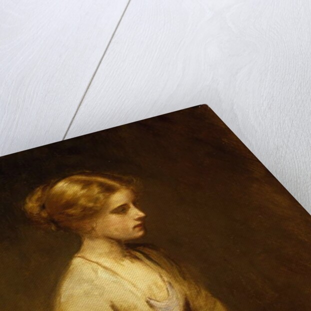 Study of a fair-haired beauty by Jean-Jacques Henner