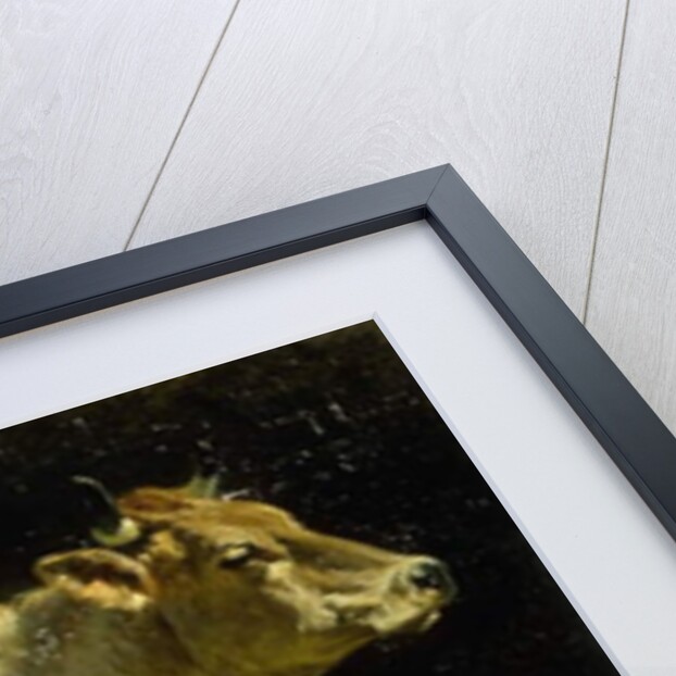 Cow in a Landscape by Friedrich Johann Voltz