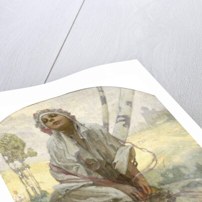 Bohemian Sun Dreamer by Alphonse Marie Mucha