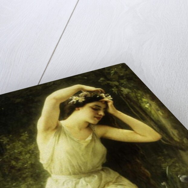 A Nymph in the Forest by Charles Amable Lenoir