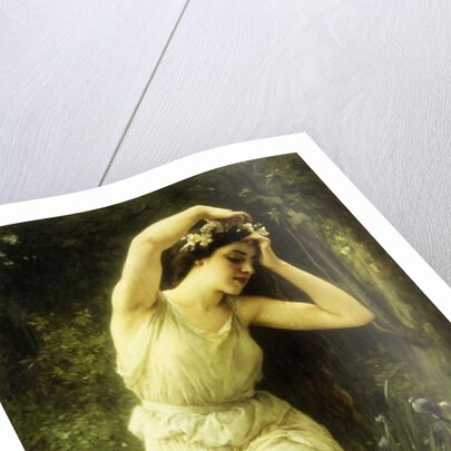 A Nymph in the Forest by Charles Amable Lenoir