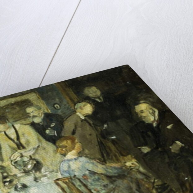 Figures in an Interior by Jules Alexandre Gruen or Grun