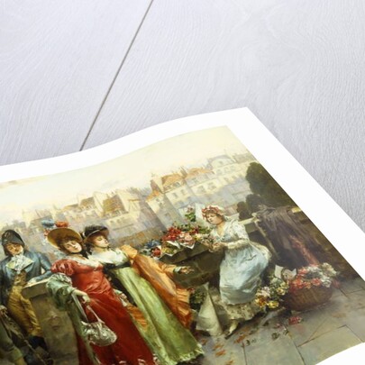 Flirtation by Henri-Victor Lesur
