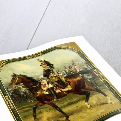 Le General d'Hautpoul a Cheval, 1912 by Jean-Baptiste Edouard Detaille
