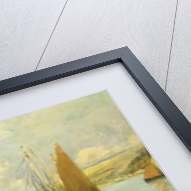On the Quai, Audierne by Fernand Legout-Gerard