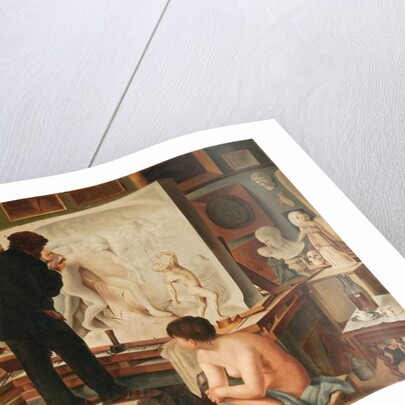 My Father's Studio by Edouard-Joseph Dantan