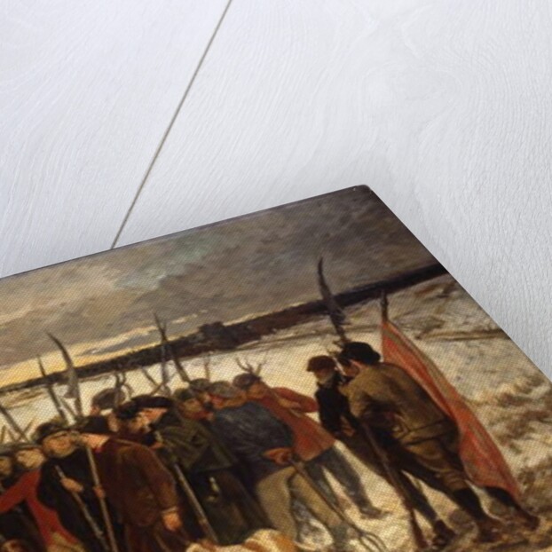 La Guerre des Paysans, c.1875 by Constantin Emile Meunier
