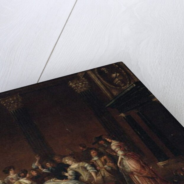 La Main Chaude by Hieronymus (circle of) Janssens