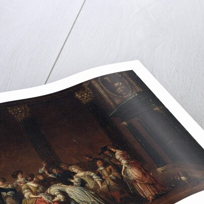 La Main Chaude by Hieronymus (circle of) Janssens