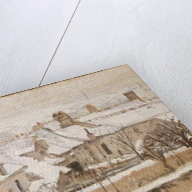 The Four Seasons: Winter, 1872 by Camille Pissarro