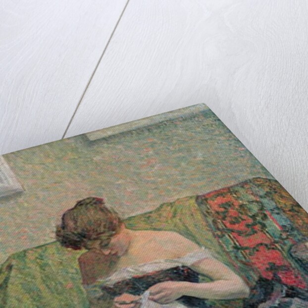 Woman Sewing by Henri Lebasque