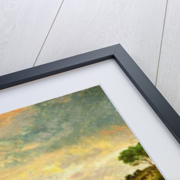 Sunset over Lake Thrasemine, 1887 by Jasper Francis Cropsey