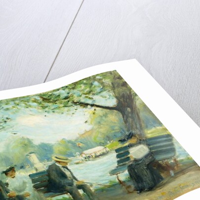 In the Public Gardens, Boston, 1904 by Arthur Clifton Goodwin