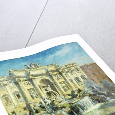 Trevi Fountain, Rome by Colin Campbell Cooper