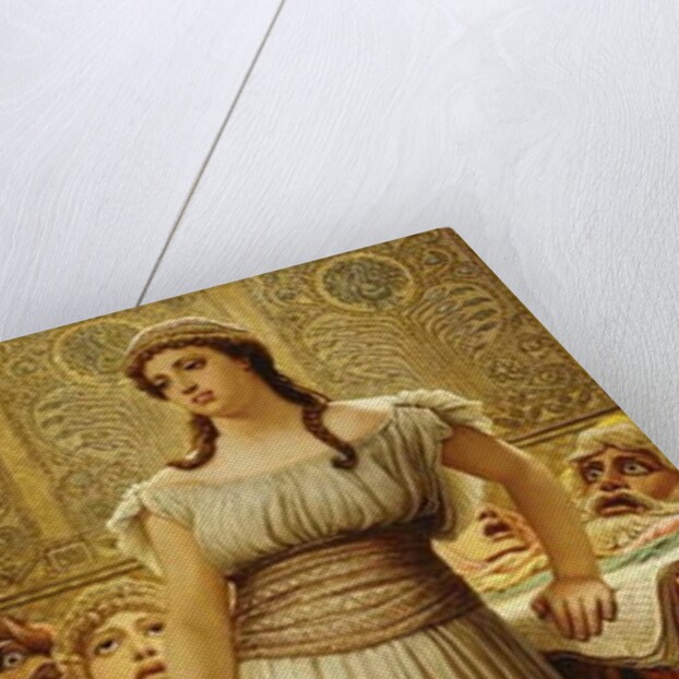 The Greek Actor's Daughter, 1875 by Elihu Vedder