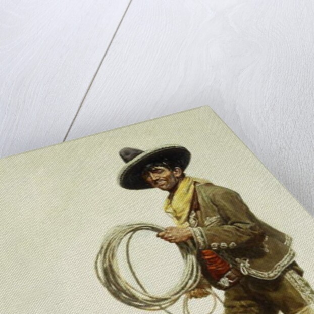 Mexican Cowboy, by William Herbert 'Buck' Dunton