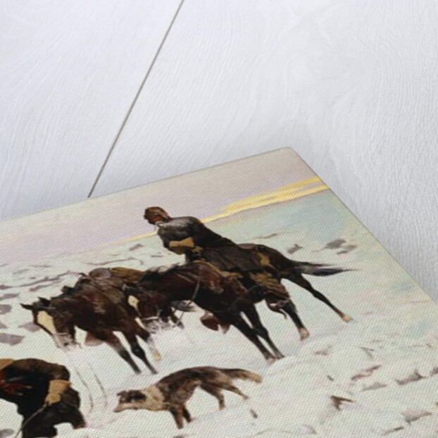 The Frozen Sheepherder, 1900 by Frederic Remington