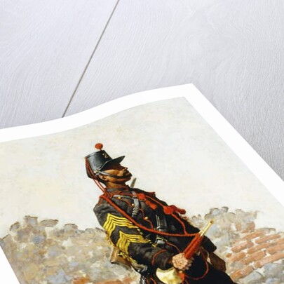Bugler of the Cavalry, 1889 by Frederic Remington