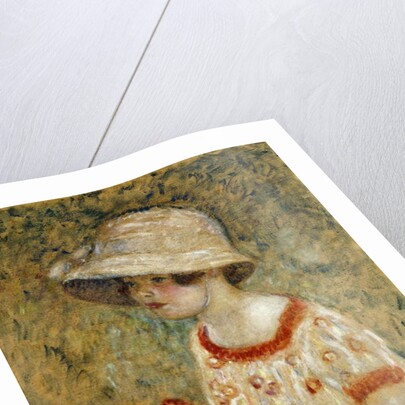 Portrait of Frances Kilmer by Frederick Carl Frieseke