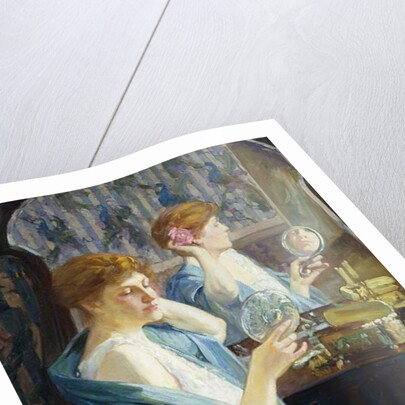 Maude In Green by Louis Frederick Berneker