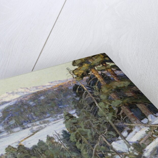 Pines in Winter, by George Gardner Symons