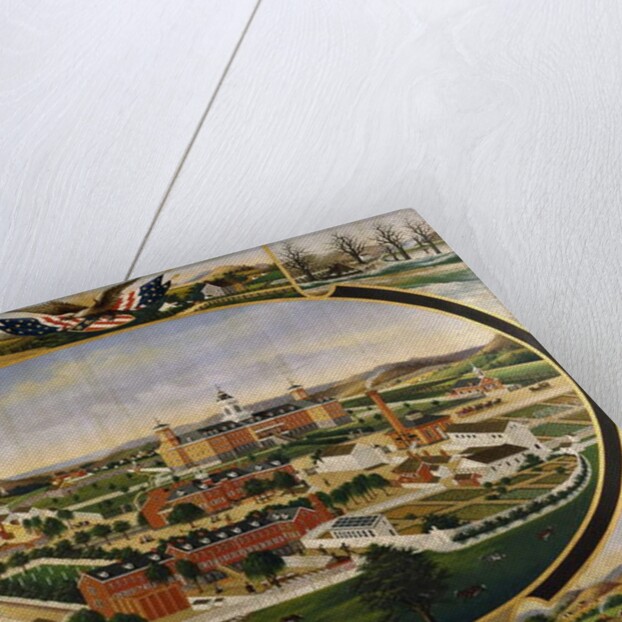 Views of the Buildings and Surroundings of the Berks County Almshouse by John Rasmussen