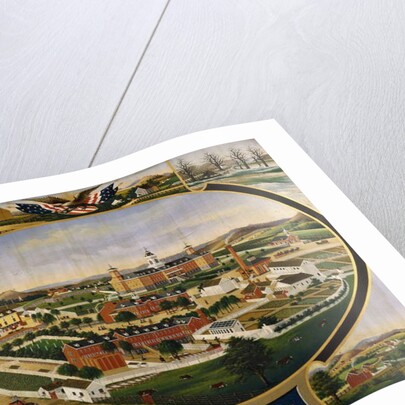 Views of the Buildings and Surroundings of the Berks County Almshouse by John Rasmussen