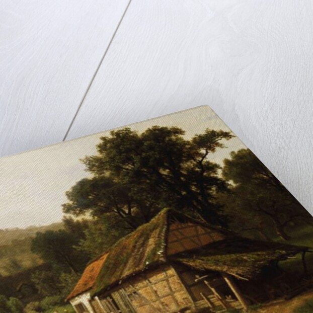 In the Foothills, 1861 by Albert Bierstadt