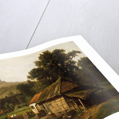 In the Foothills, 1861 by Albert Bierstadt