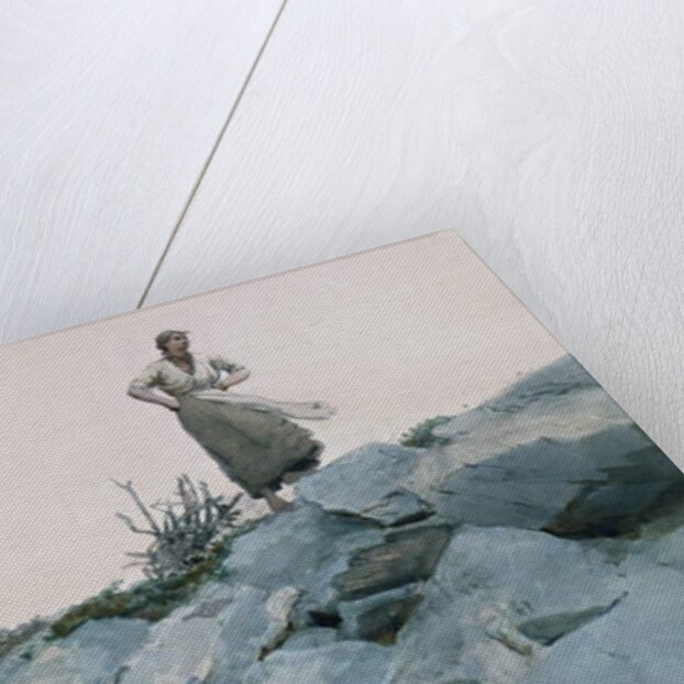 The Faggot Gatherer, 1883 by Winslow Homer