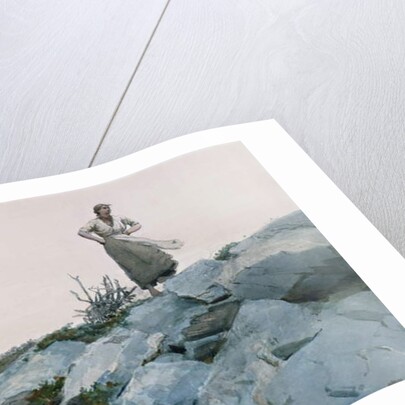 The Faggot Gatherer, 1883 by Winslow Homer