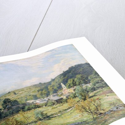 September Morning, Plainfield, New Hampshire by Willard Leroy Metcalf