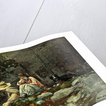 Flock of Sheep, Houghton Farm, 1878 by Winslow Homer