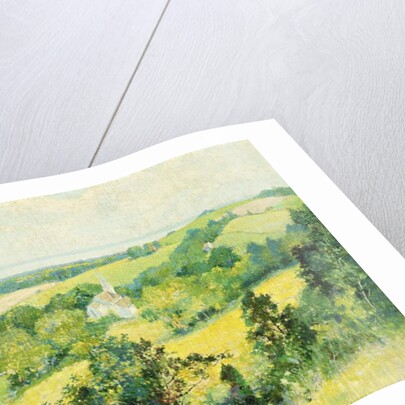 New England Hills, 1901 by Robert William Vonnoh