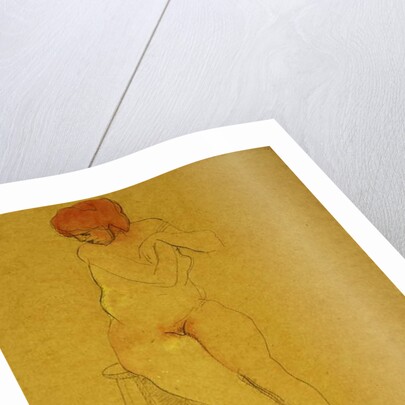 Seated Nude, 1912 by Charles Demuth