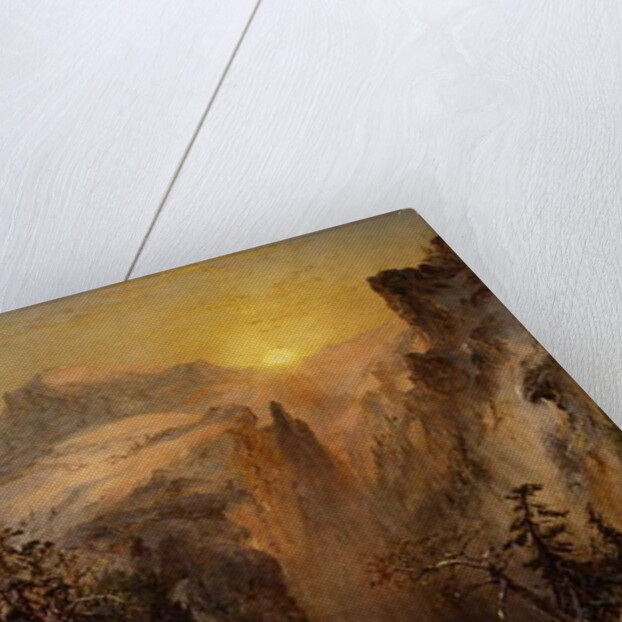 Winter in Switzerland, 1860 by Jasper Francis Cropsey