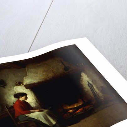 By the Hearth, 1881 by Platt Powell Ryder