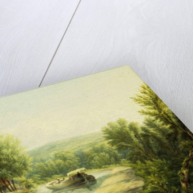 On the Rondout Canal, Rosendale, 1886-87 by William Rickarby Miller