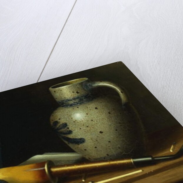 Still Life with Pipe and Tobacco by William Michael Harnett