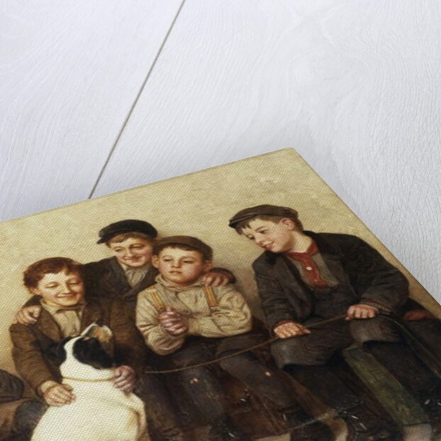 In Good Hands, 1909 by John George Brown