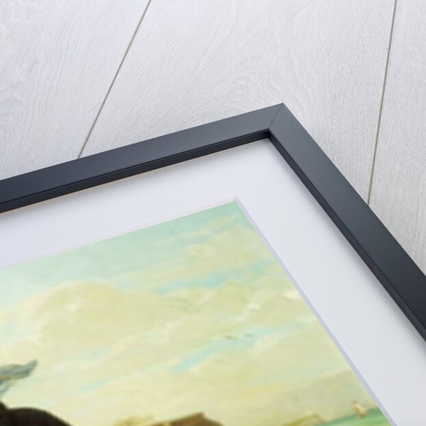 The Tourist and the Fisherwoman, 1870 by Henry Bacon