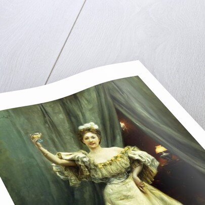 A Toast, 1896 by Julius Leblanc Stewart