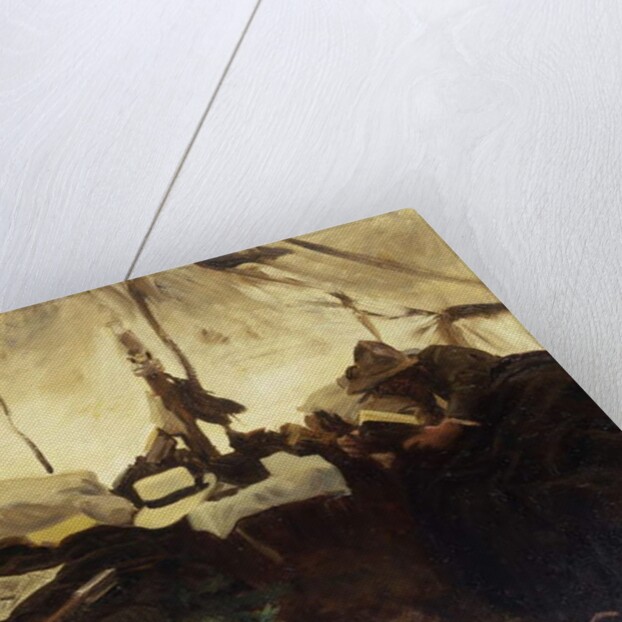 Inside a Tent in the Canadian Rockies, 1916 by John Singer Sargent