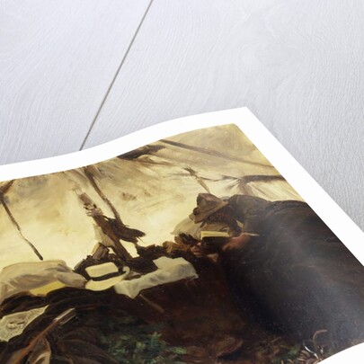 Inside a Tent in the Canadian Rockies, 1916 by John Singer Sargent