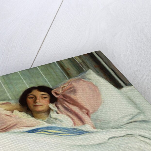 Portrait of the Artist's Wife Edith by Joseph Rodefer De Camp