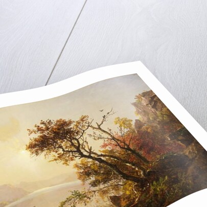 Rowing out of a Cove, 1878 by Jasper Francis Cropsey